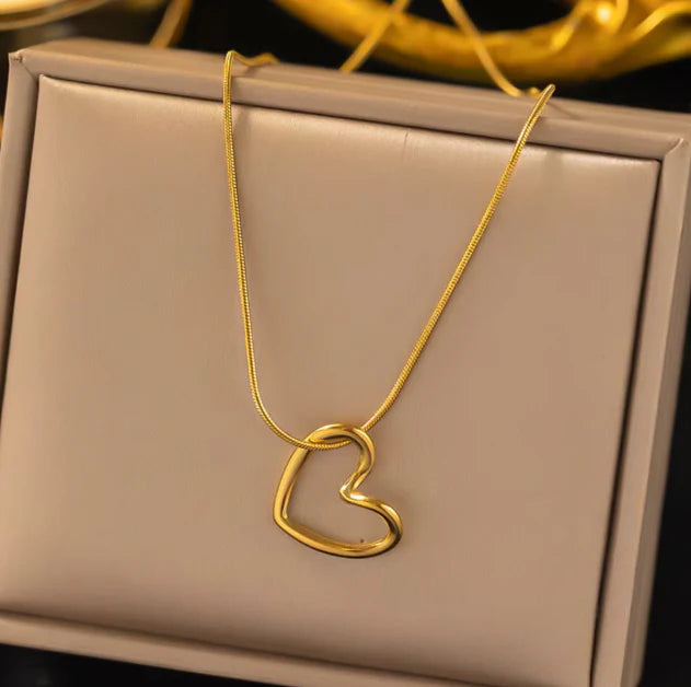 Trendy Heart Necklace